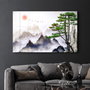 Wallity Pintura Decorativa de Vidrio Templado Multicolor 35 x 55 cm